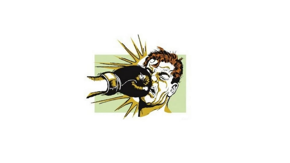 Image - Blog Image - Punching Out Your Portfolio - Person Getting Punched in the Face - JPEG - 2-19-2020