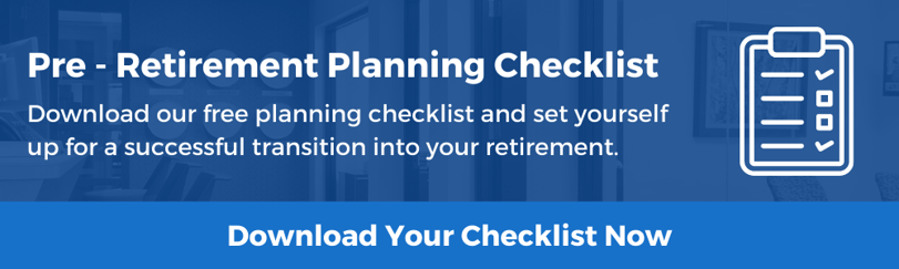 Pre - Retirement Planning Checklist Form Header